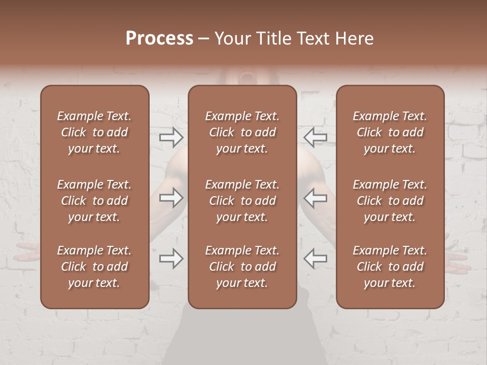 Man Roaring PowerPoint Template