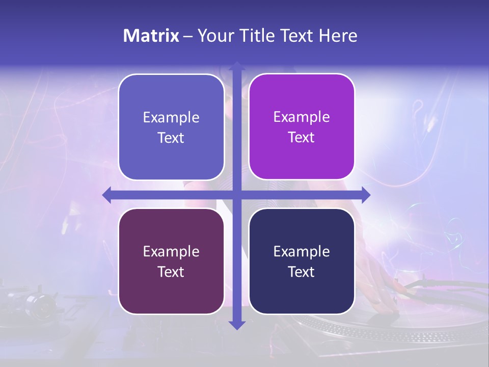Dj Playing PowerPoint Template