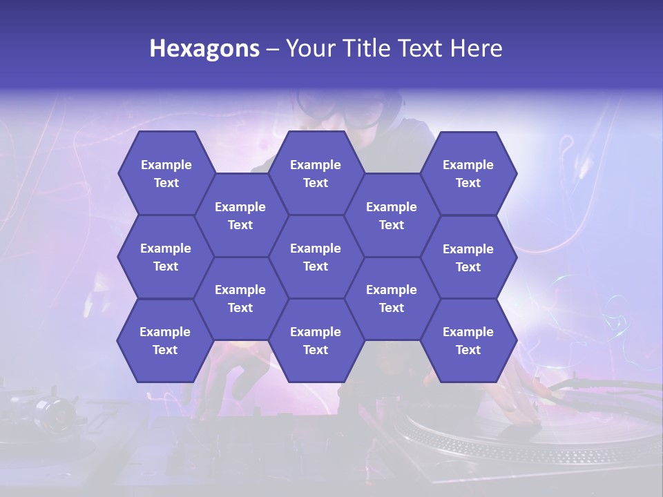 Dj Playing PowerPoint Template