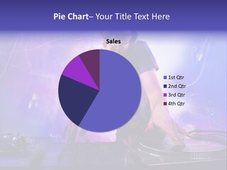 Dj Playing PowerPoint Template