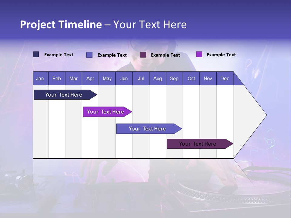 Dj Playing PowerPoint Template