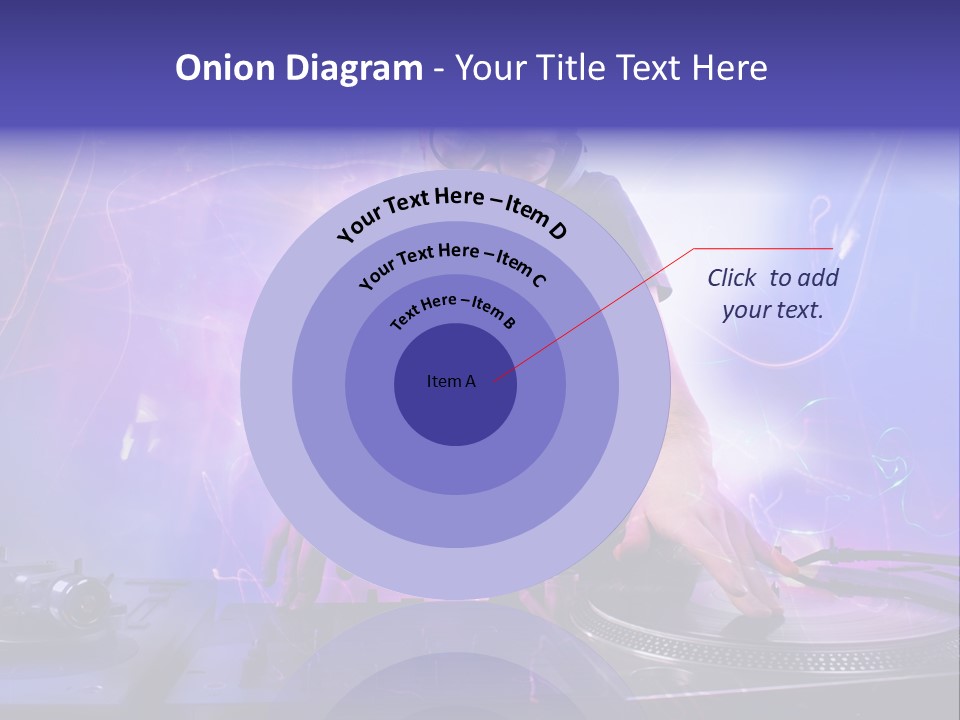 Dj Playing PowerPoint Template