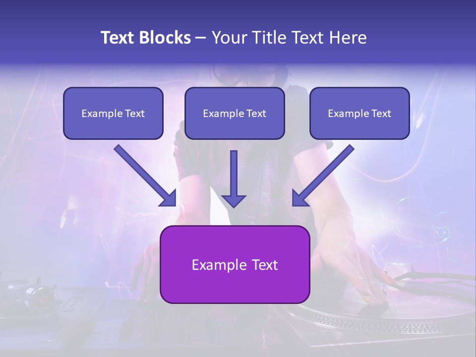 Dj Playing PowerPoint Template