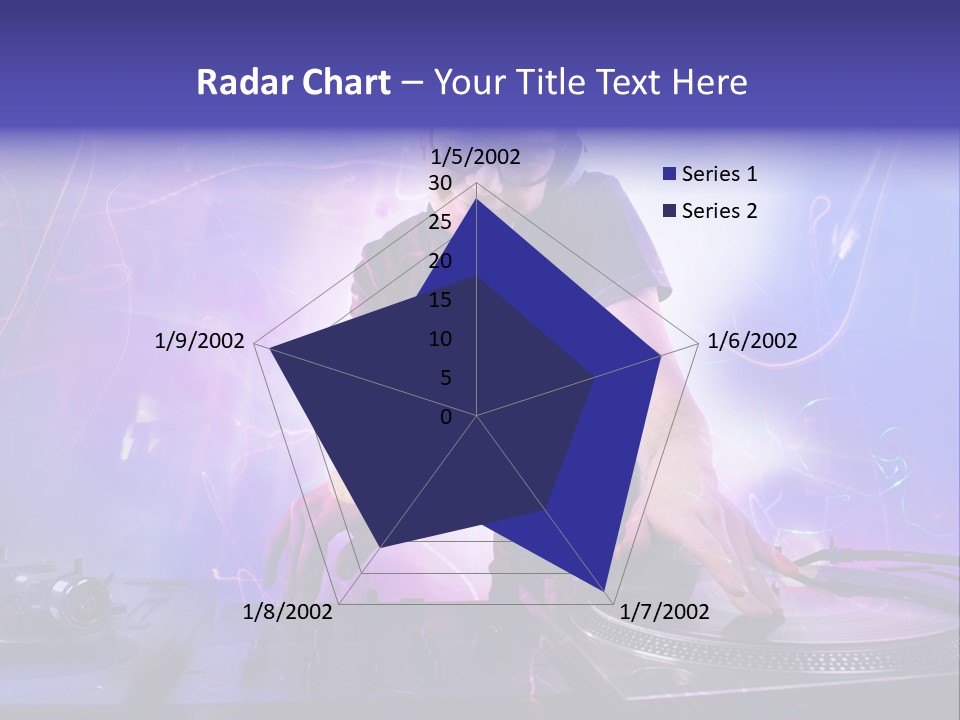 Dj Playing PowerPoint Template