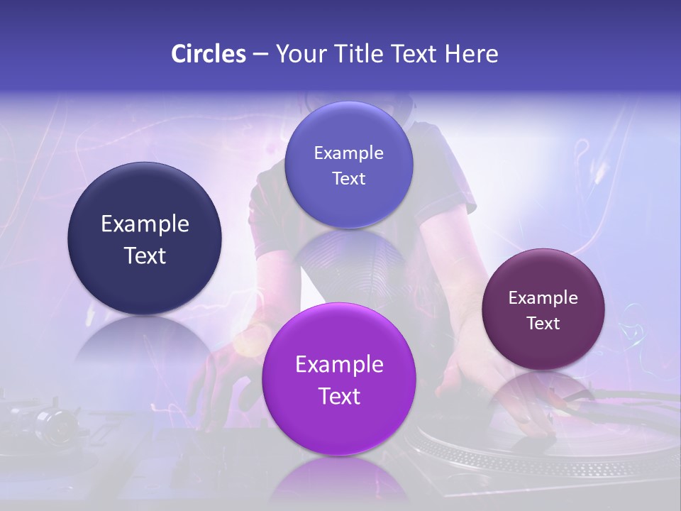 Dj Playing PowerPoint Template