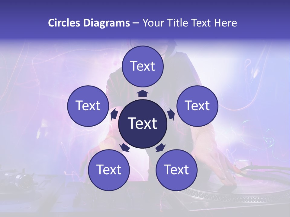 Dj Playing PowerPoint Template