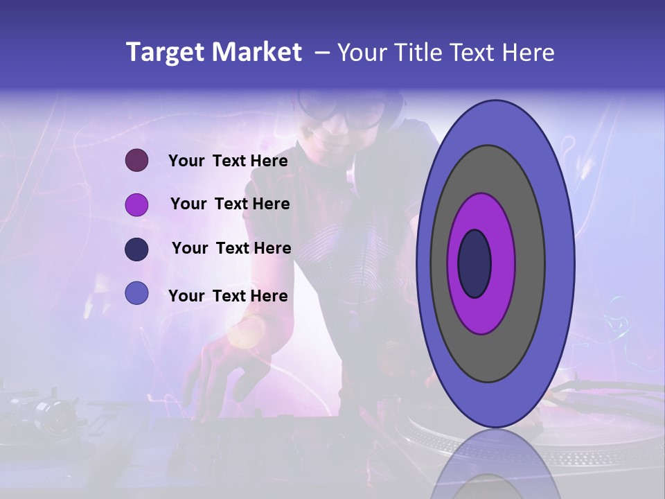 Dj Playing PowerPoint Template