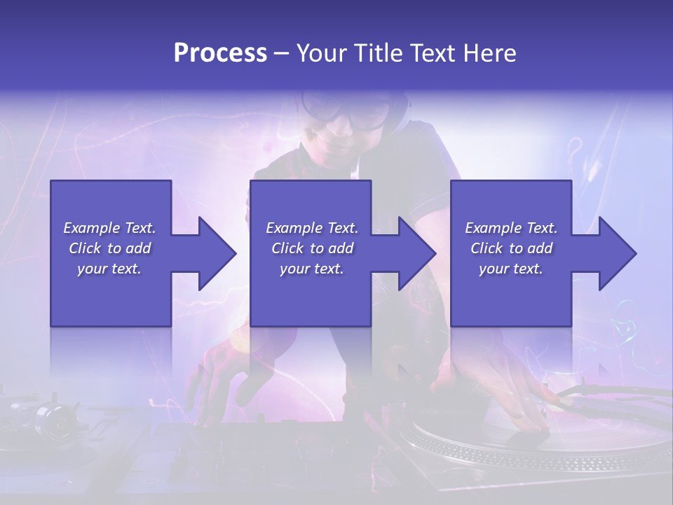 Dj Playing PowerPoint Template