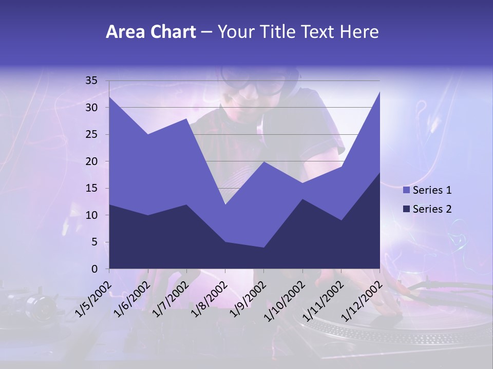 Dj Playing PowerPoint Template