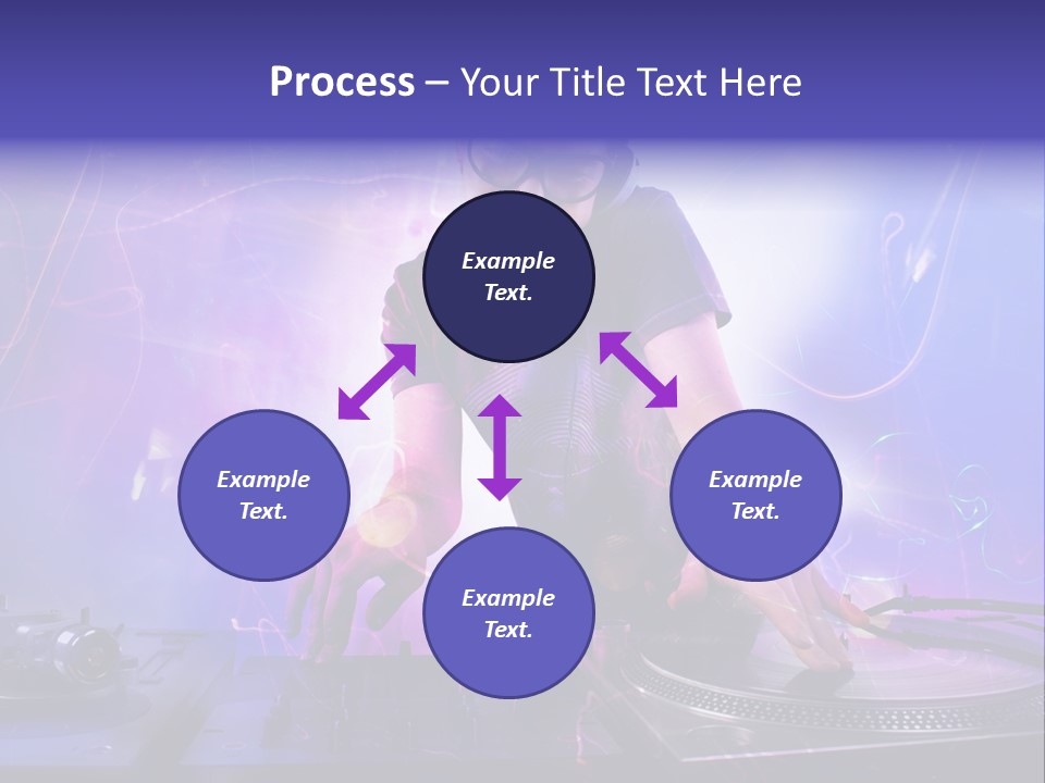 Dj Playing PowerPoint Template