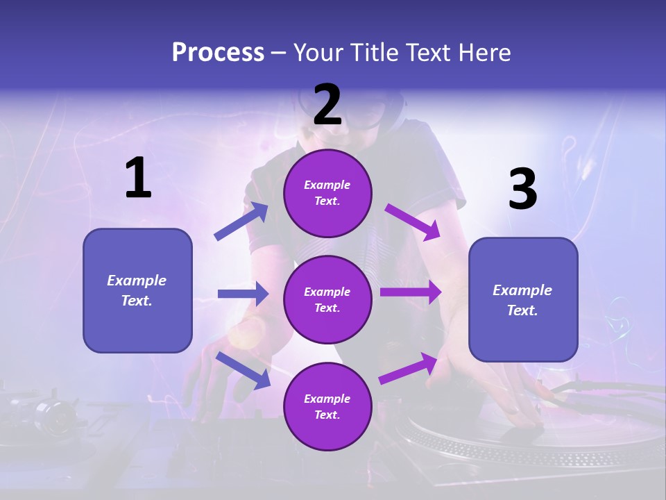 Dj Playing PowerPoint Template