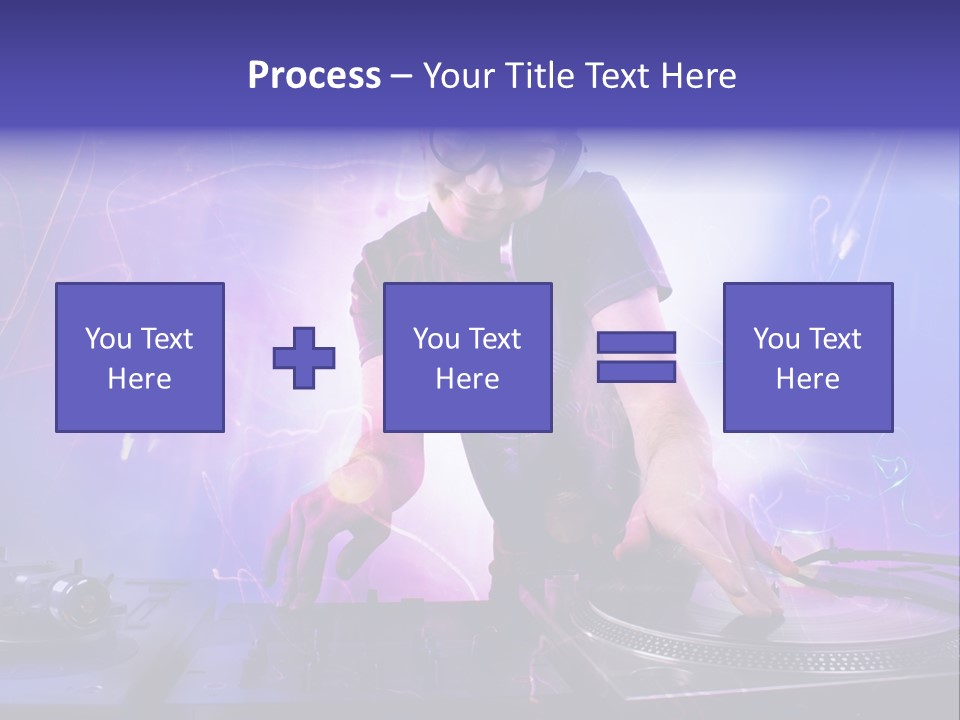 Dj Playing PowerPoint Template