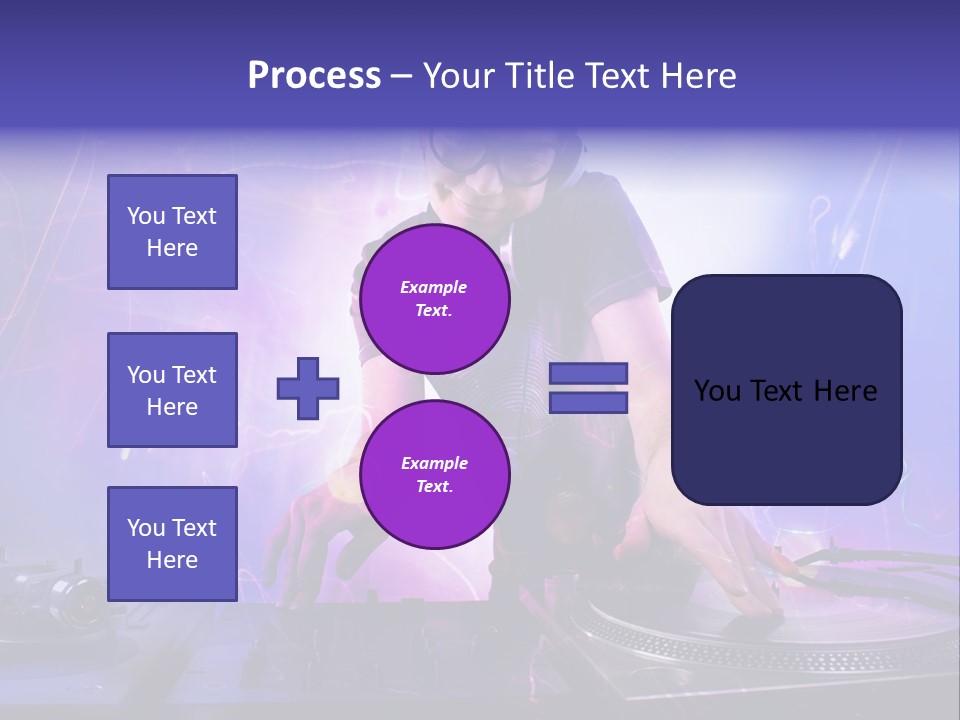 Dj Playing PowerPoint Template