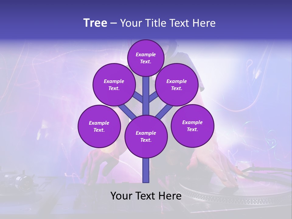 Dj Playing PowerPoint Template