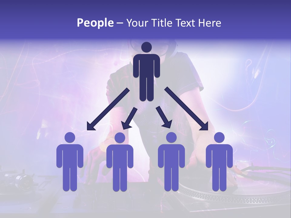 Dj Playing PowerPoint Template