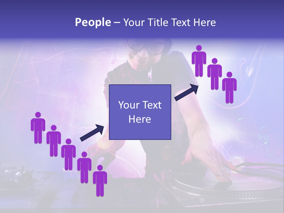 Dj Playing PowerPoint Template