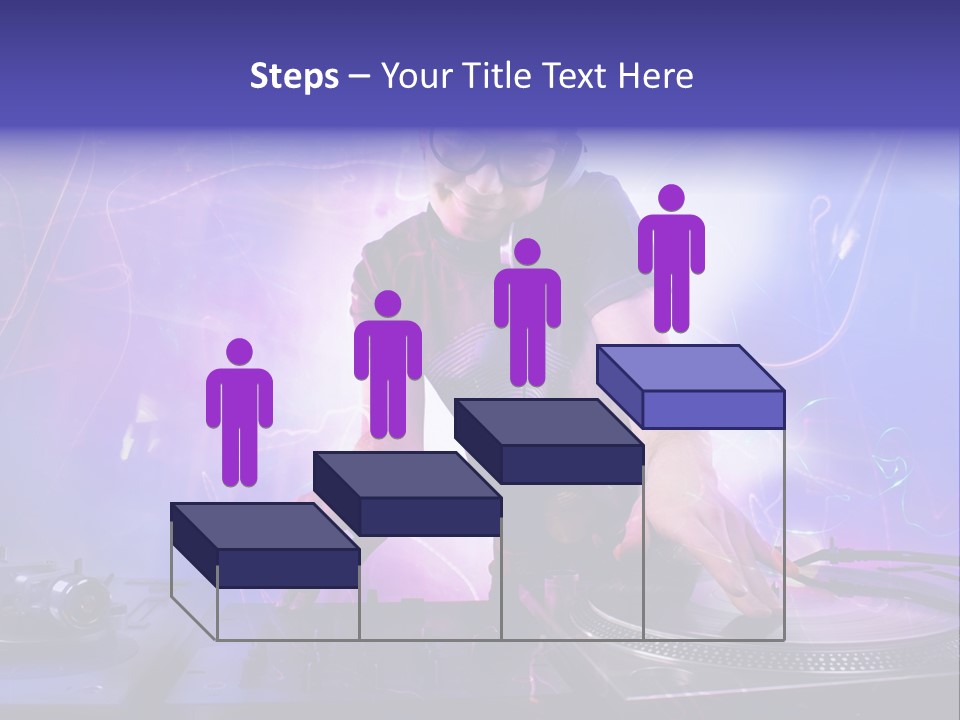 Dj Playing PowerPoint Template