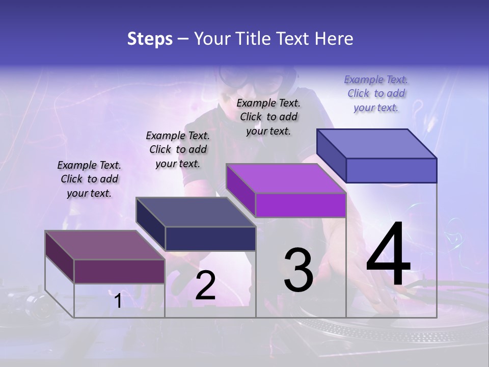 Dj Playing PowerPoint Template