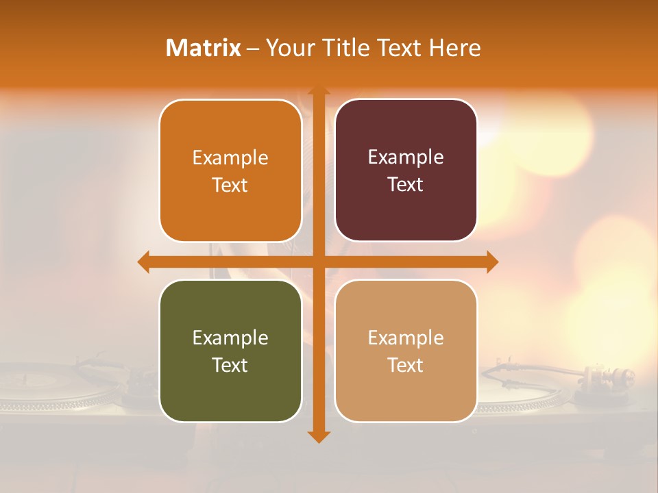 Dj Playing PowerPoint Template