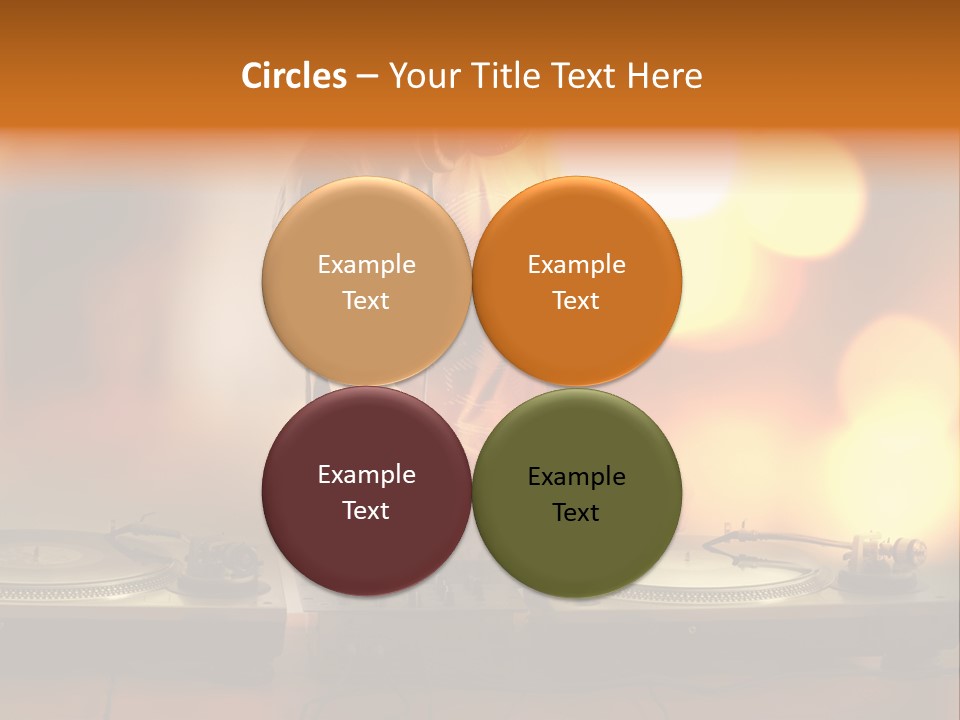 Dj Playing PowerPoint Template