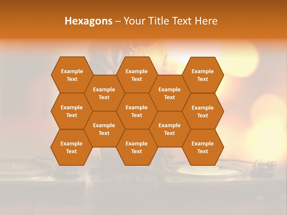 Dj Playing PowerPoint Template