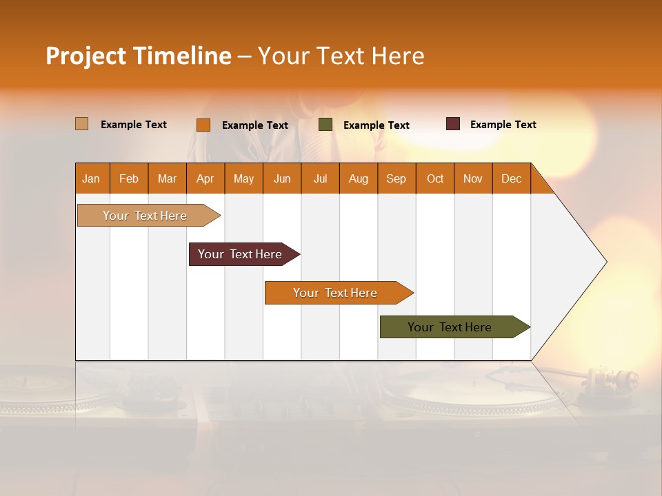 Dj Playing PowerPoint Template