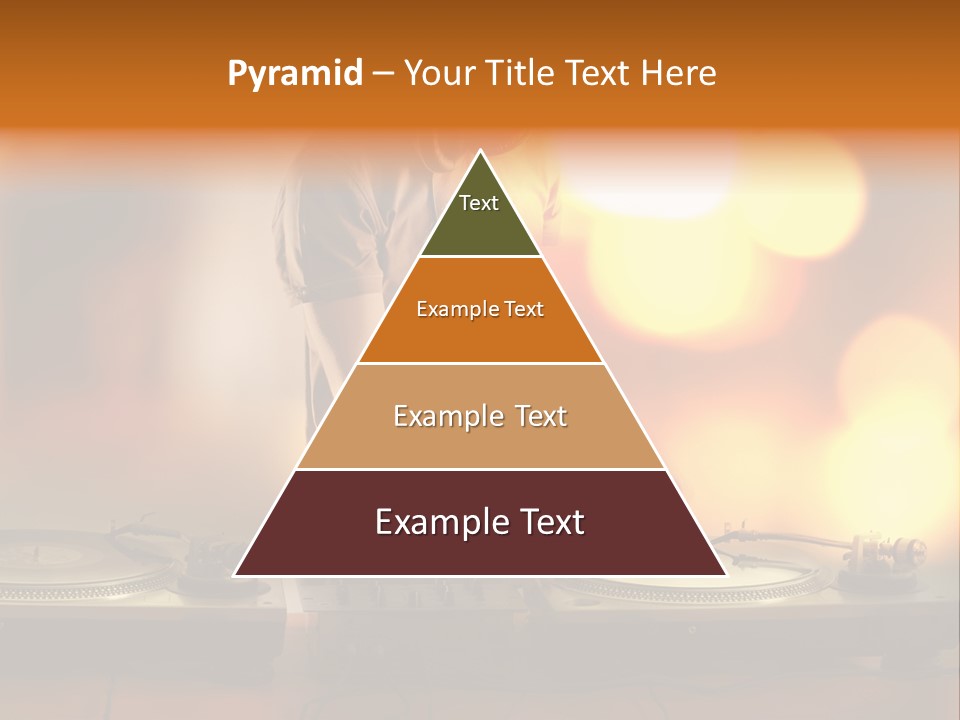 Dj Playing PowerPoint Template