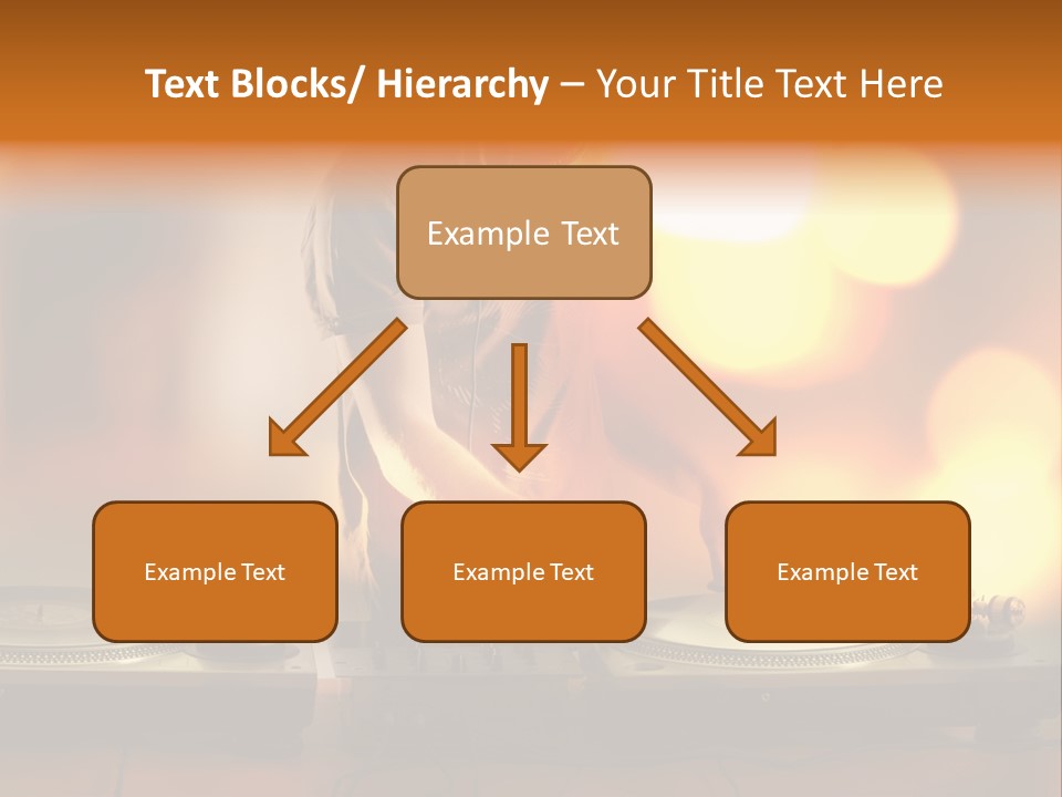 Dj Playing PowerPoint Template