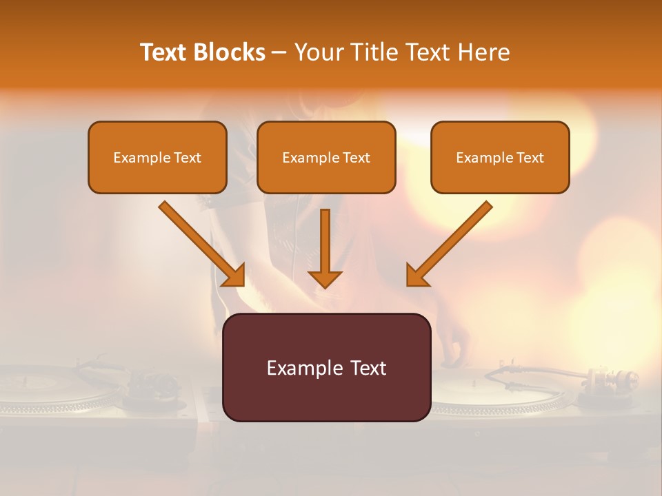 Dj Playing PowerPoint Template