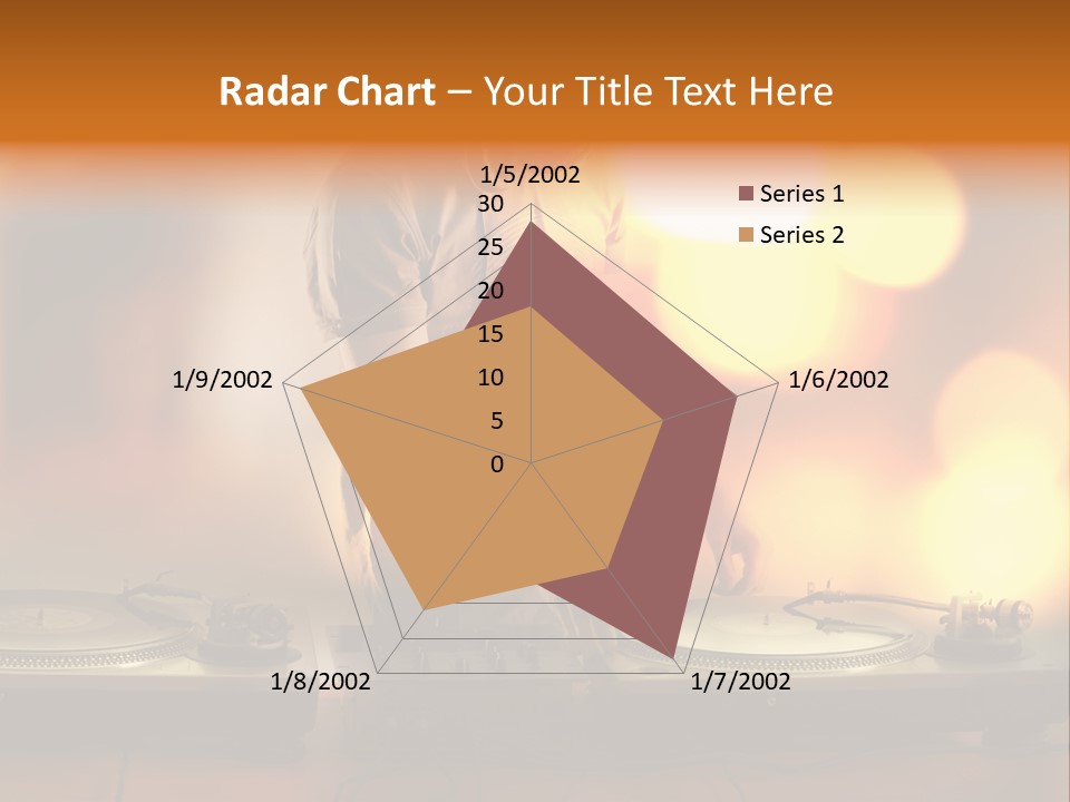 Dj Playing PowerPoint Template