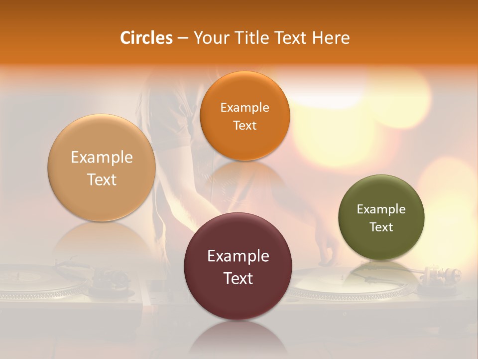 Dj Playing PowerPoint Template