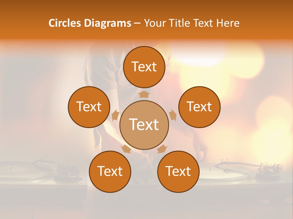 Dj Playing PowerPoint Template