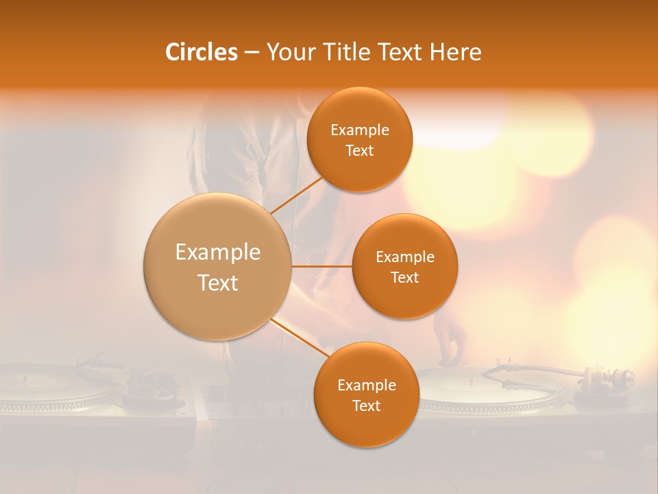 Dj Playing PowerPoint Template