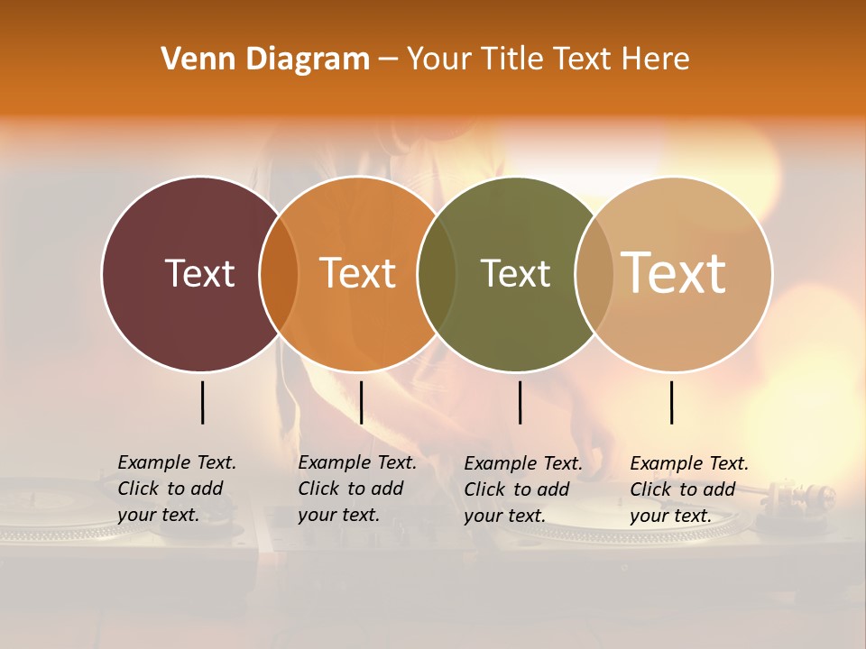 Dj Playing PowerPoint Template
