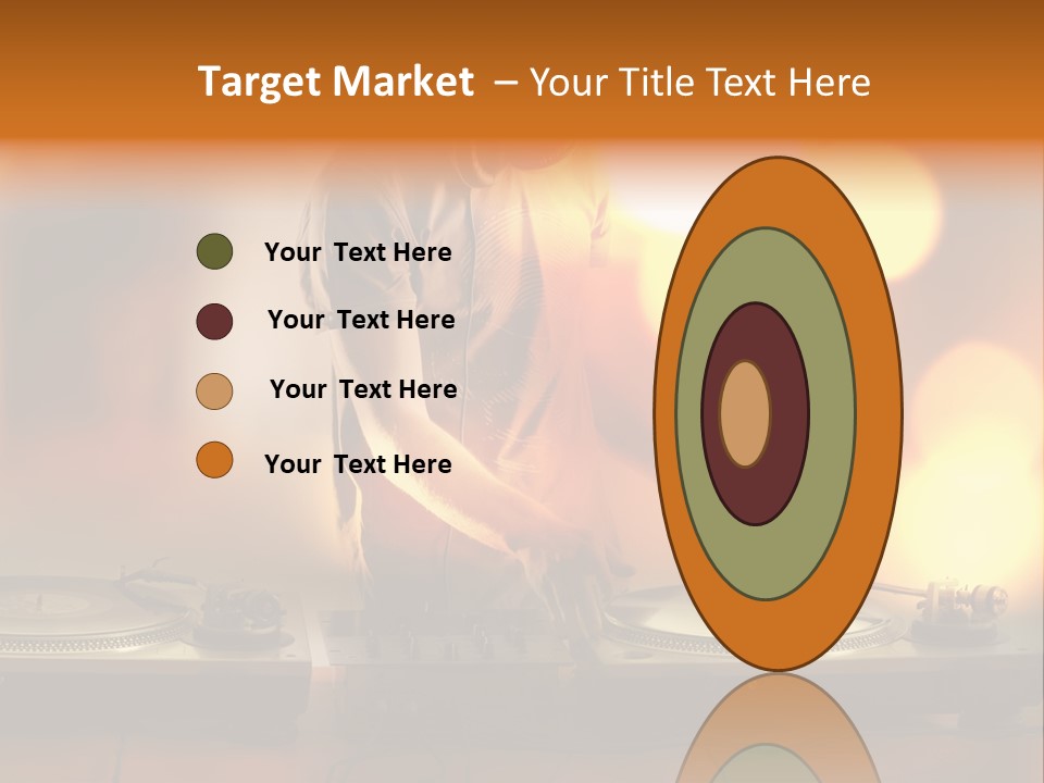 Dj Playing PowerPoint Template