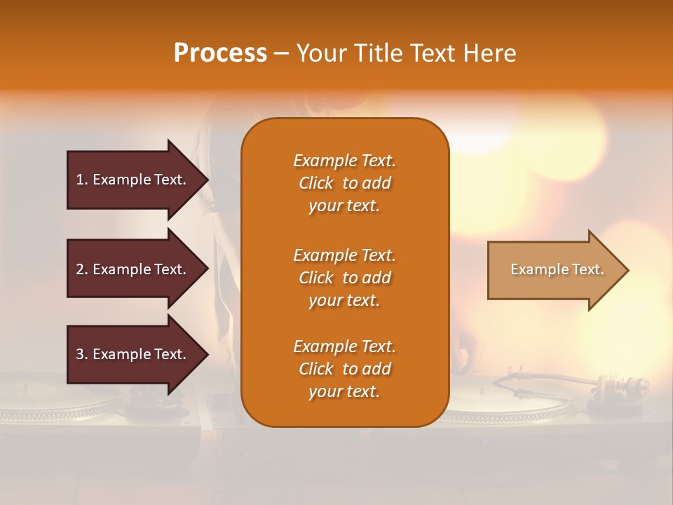 Dj Playing PowerPoint Template