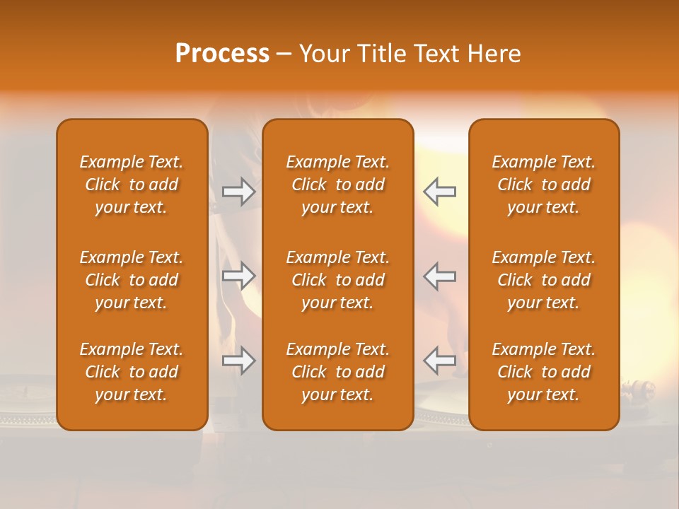 Dj Playing PowerPoint Template