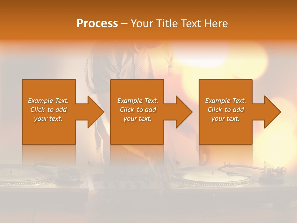 Dj Playing PowerPoint Template
