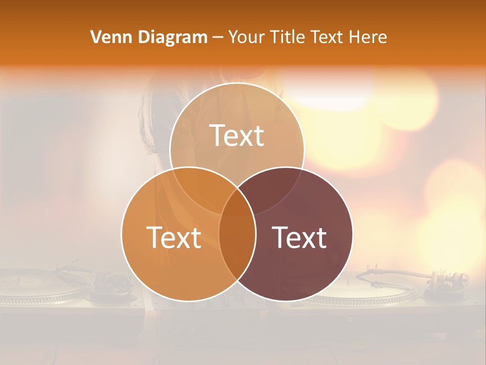 Dj Playing PowerPoint Template