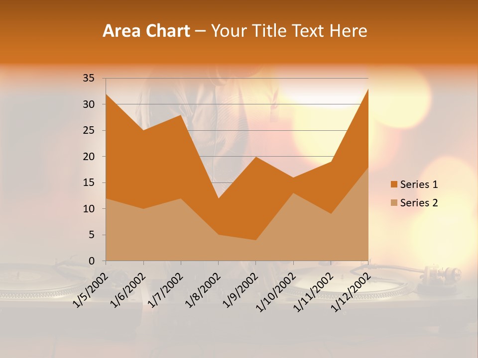 Dj Playing PowerPoint Template