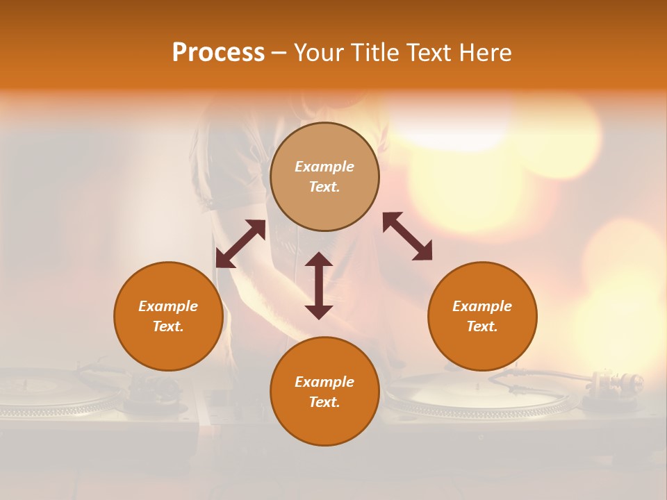 Dj Playing PowerPoint Template