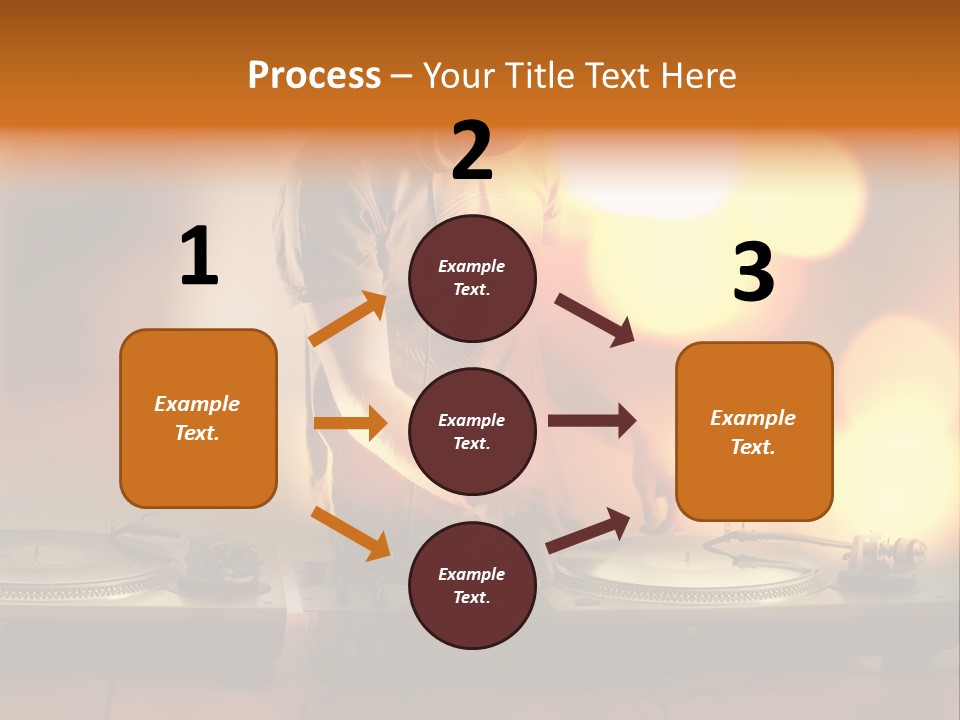 Dj Playing PowerPoint Template