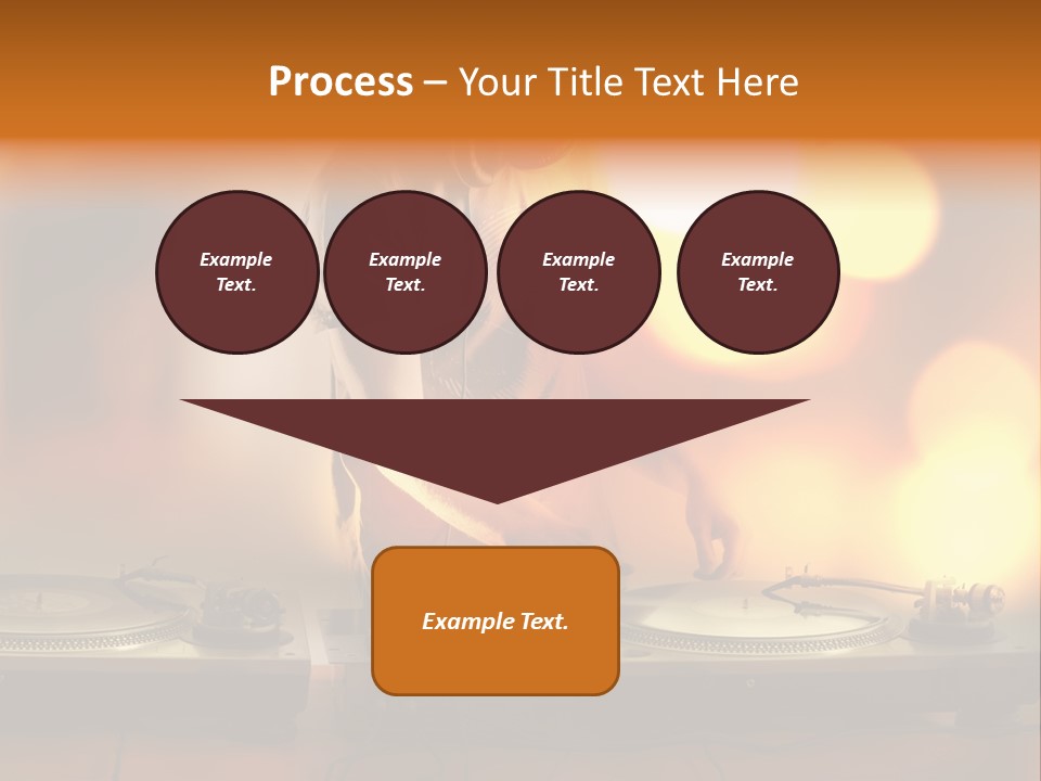 Dj Playing PowerPoint Template
