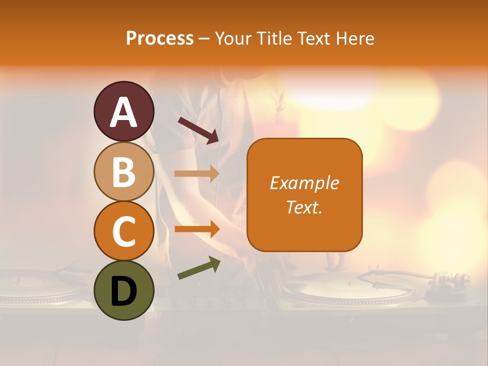Dj Playing PowerPoint Template
