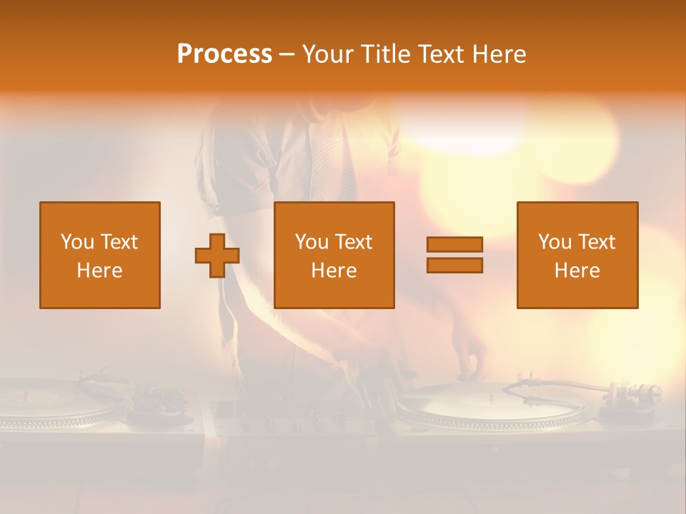 Dj Playing PowerPoint Template