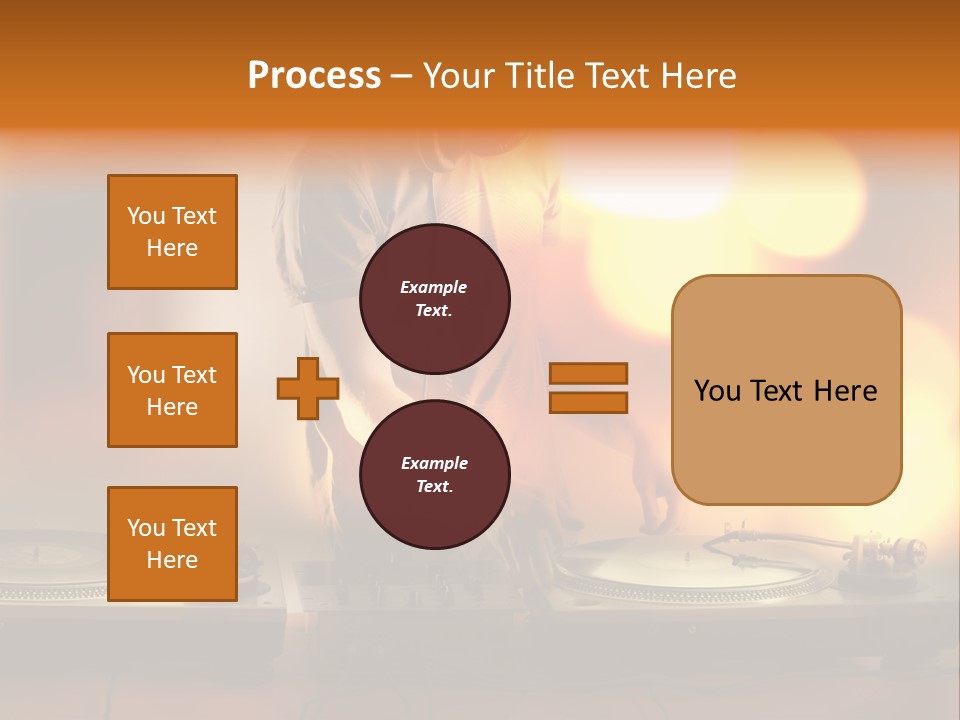Dj Playing PowerPoint Template