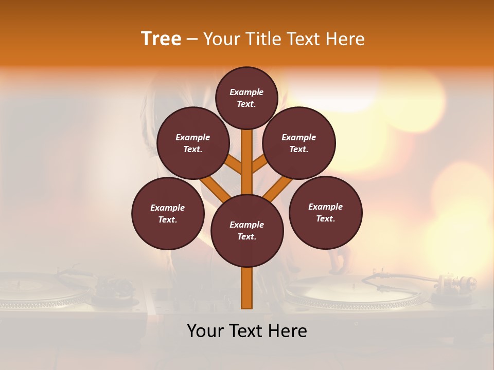 Dj Playing PowerPoint Template