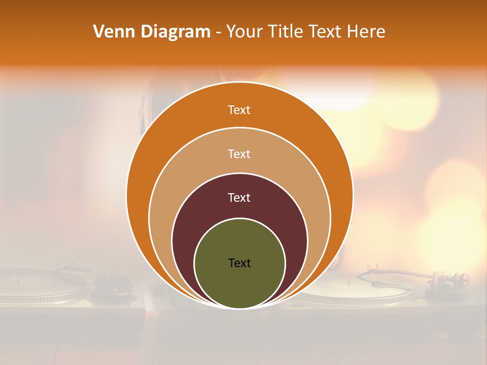 Dj Playing PowerPoint Template