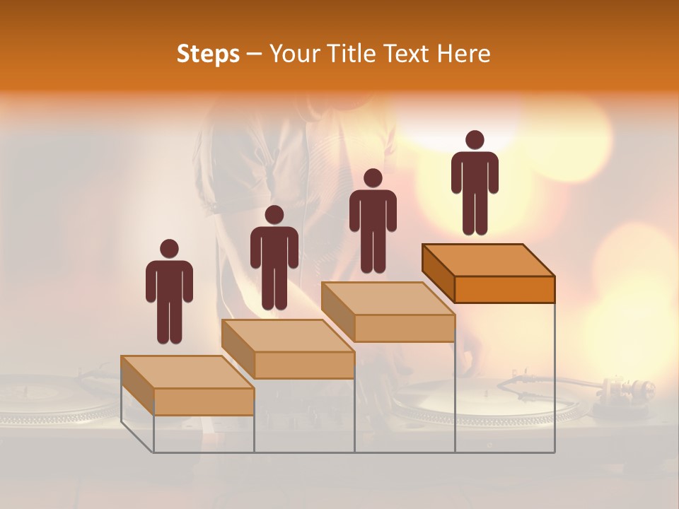 Dj Playing PowerPoint Template