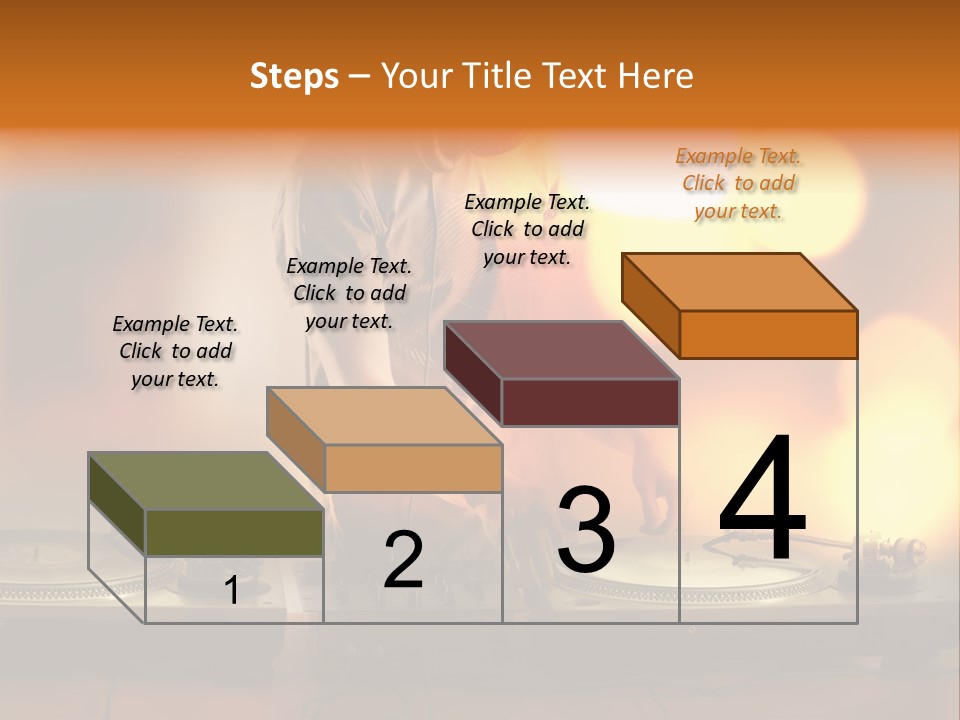 Dj Playing PowerPoint Template